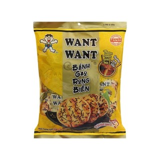 Bánh gạo rong biển Want Want gói 118g