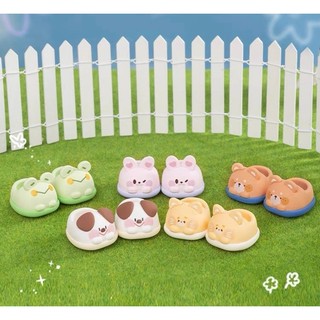 Giày doll 20cm - Giày búp bê bông 20cm Cross thú đáng yêu