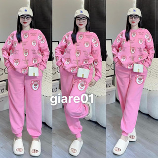 Set Bộ Nỉ Gấu Losto