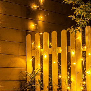 Dây Đèn LED Chớp (8-10m) Trang Trí Ngoài Trời – Màu Trắng / Vàng / Nhiều Màu*