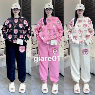 Set bộ nỉ gấu losto