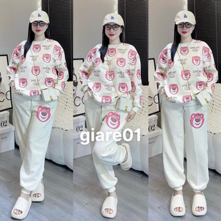 Set Bộ Nỉ Gấu Losto