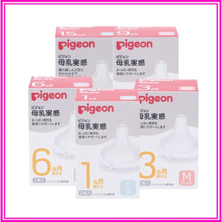 Núm Ti PIGEON Cổ Rộng Siêu Mềm [Hàng chính hãng]
