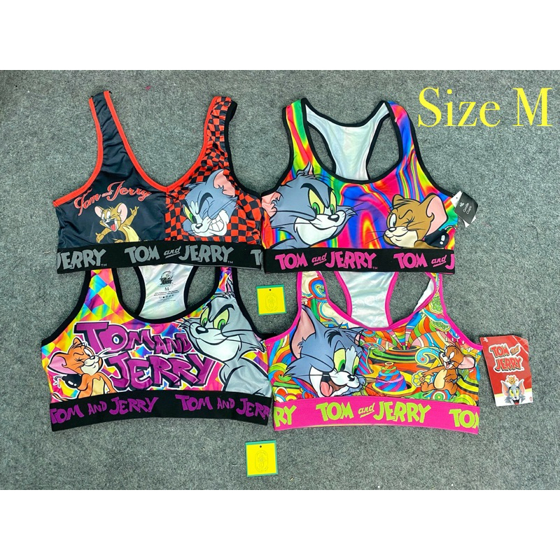 Áo bra, áo ngực hoạt hình cartoon dễ thương, chất thun poly co giãn, thấm hút tốt