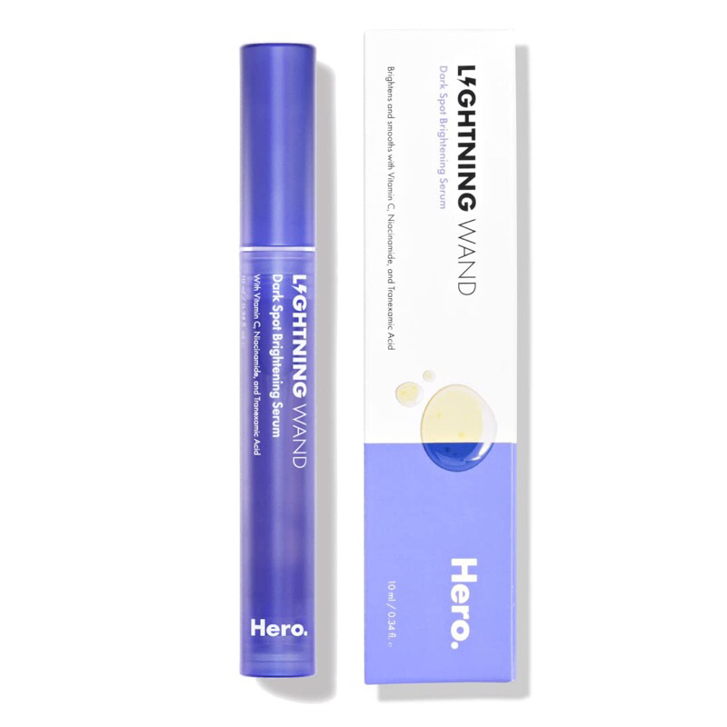 Tinh chất mờ thâm mụn Hero Cosmetics Lightning Wand The Brightening Serum