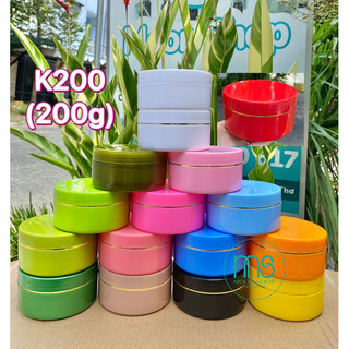 Hủ nhựa K200 đựng 200g kem