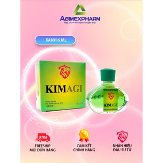 Dầu gió Kimagi - Hộp 1 chai - Gợi nhớ mùi hương dầu gió Kim