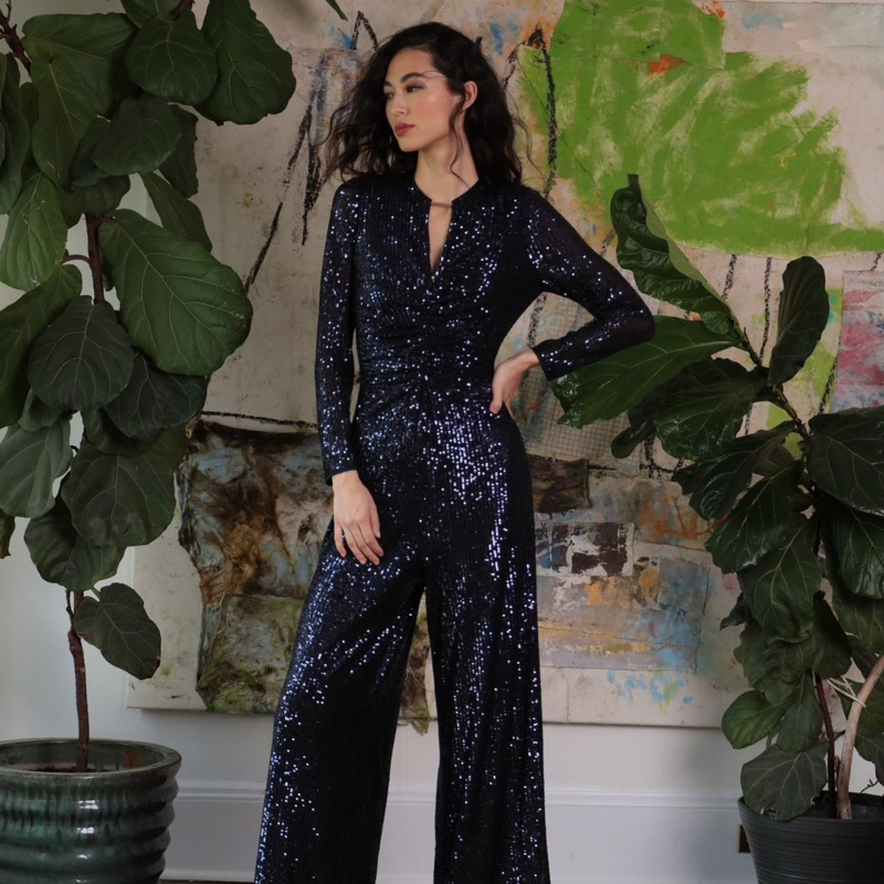 Jumpsuit MAGGY.LONDON kim sa độc lạ size 12 và 14