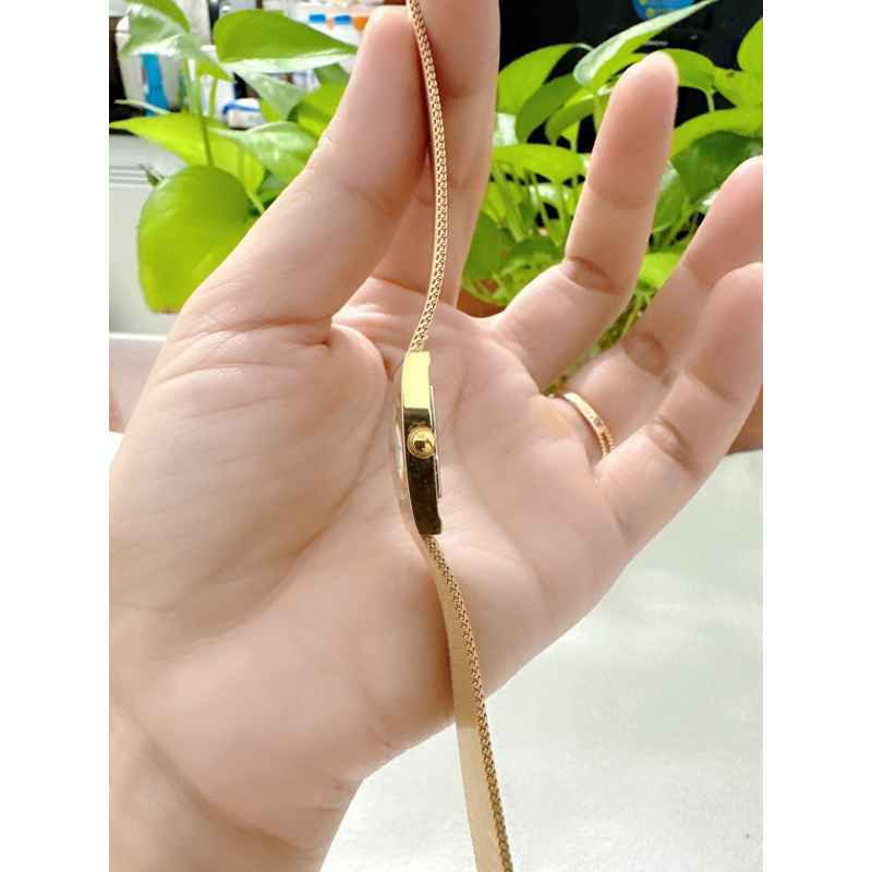 Đồng hồ nữ si nhật dáng dây lụa hiệu Katharine