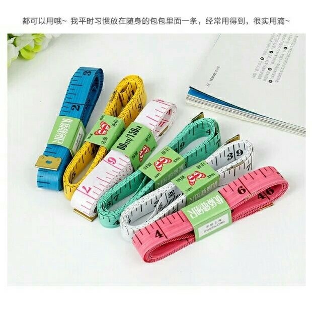 Thước Dây Mềm Đo Vòng Bụng Eo, Đo 3 Vòng, Kiểm Tra Sức Khỏe Độ Dài 1.5 Mét