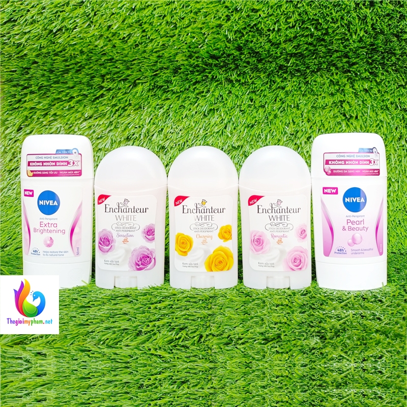 Lăn Sáp Ngăn Mùi Nữ Không Nhờn Dính Nivea/Enchanteur/40ml/50ml