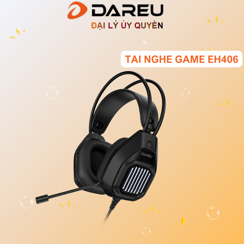 Tai Nghe Dareu EH406 Multi-LED