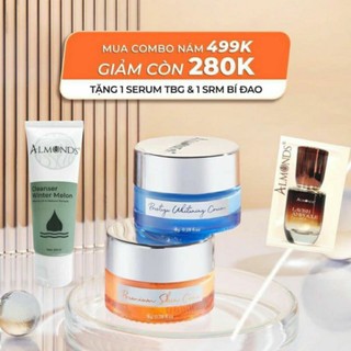 Almonds® combo kem cam và sen tuyếttặng gói tbg+srm