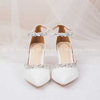 Giày cưới cao cấp Bejo h70.05 Đá Pha Lê, VCC