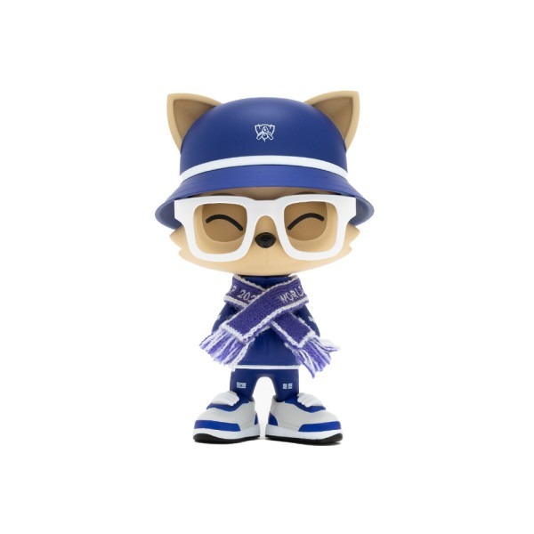 Mô hình Teemo + Cúp CKTG 2023 Liên Minh Huyền Thoại - Chính Hãng Riot Games