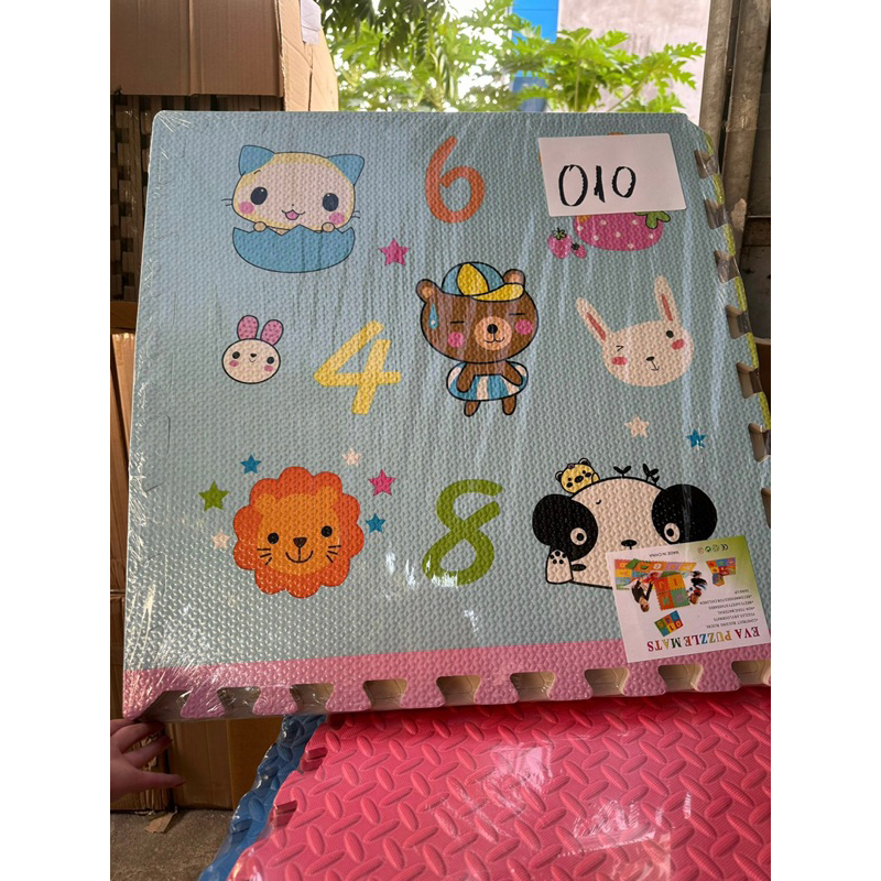 Combo 4 Tấm thảm xốp ghép lót sàn 60x60cm dày 1cm - Hàng Loại 1 Cao Cấp