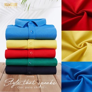 N&M CLUB Premium Polo - Áo polo Nam tay ngắn sợi cotton Mercerized 2105018