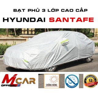Bạt che phủ xe hyundai #santafe cao cấp -size yxxl