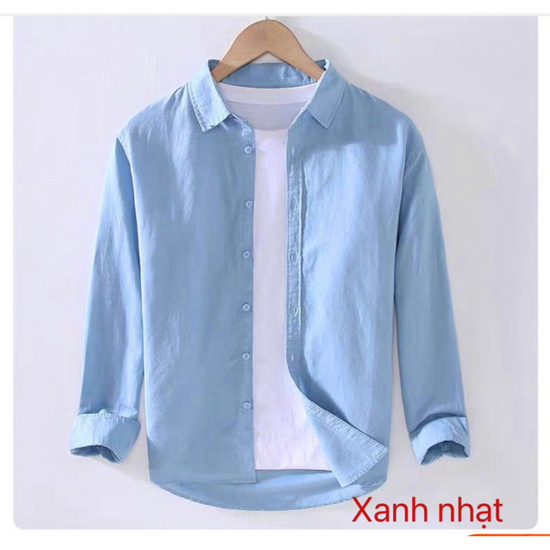 ÁO SƠ MI NAM HÀN QUỐC ( chất liệu đũi cao cấp)