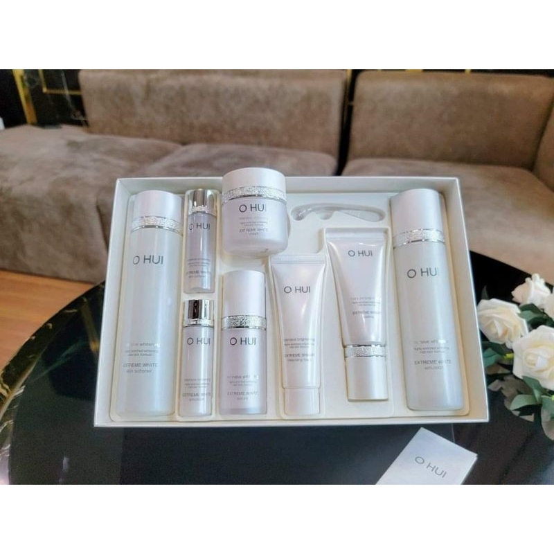 Set dưỡng trắng ohui extreme white