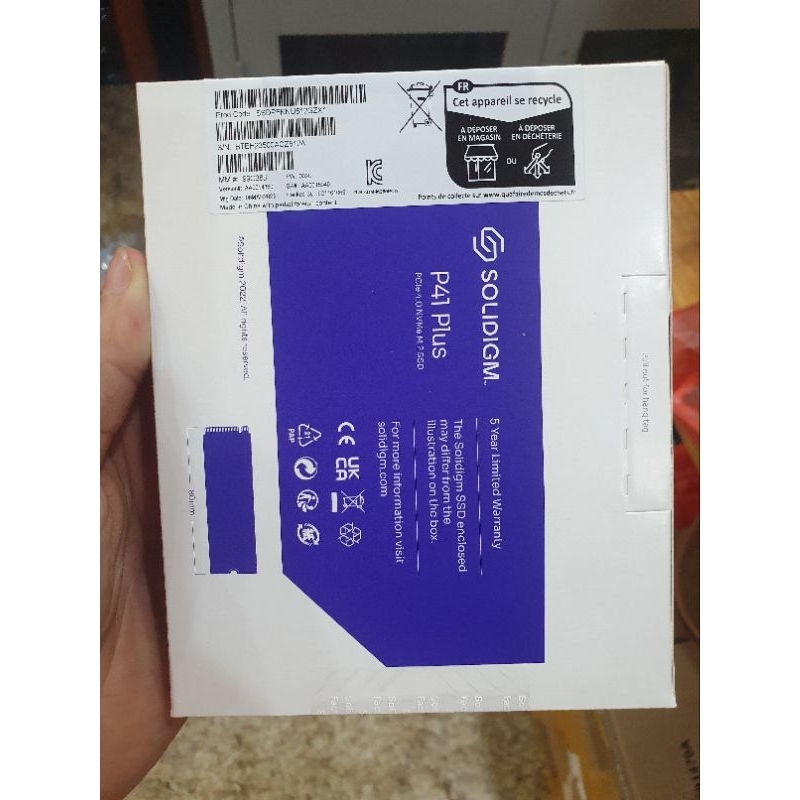 Ổ cứng SSD Solidigm P41 Plus 512GB  - 1TB  - 2TB  M2 NVme 2280 - PCIe Gen4x4 - BH 60 tháng