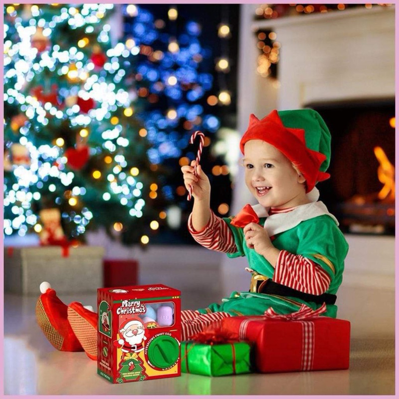 Máy xoay trứng chủ đề giáng sinh