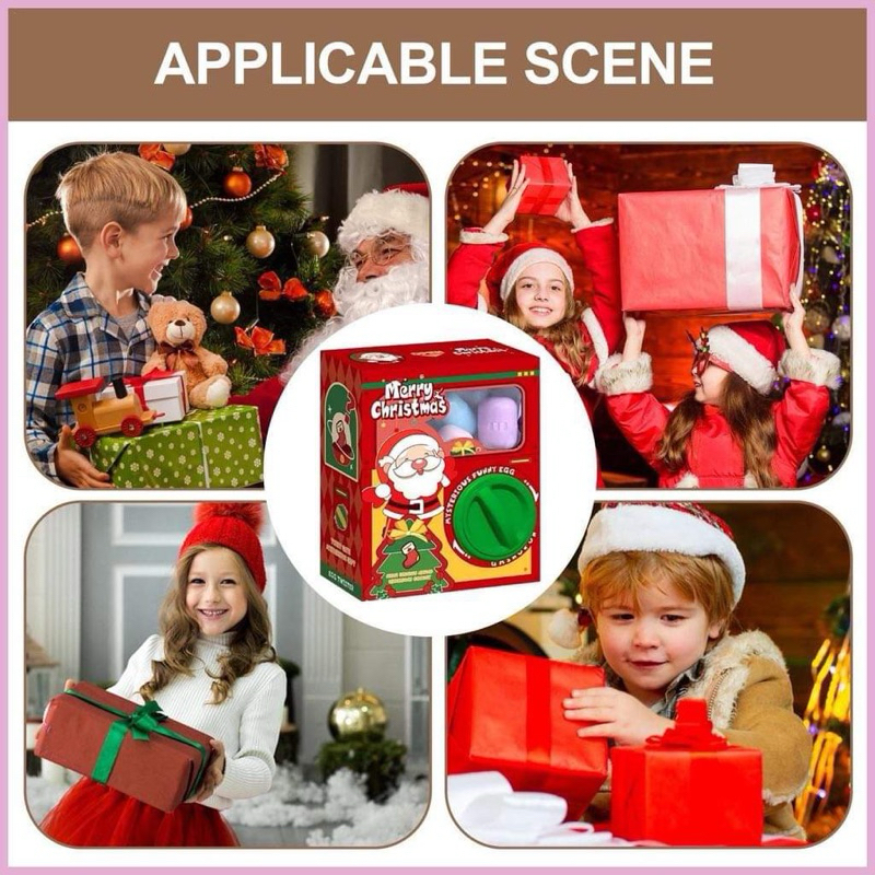 Máy xoay trứng chủ đề giáng sinh