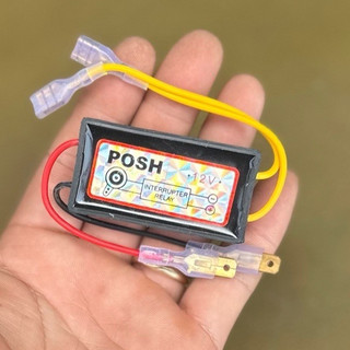 Nhại Còi Posh Xe Máy-Xe Điện Siêu Nhanh Nghe Cực Giòn Có Rắc Cắm Sẵn
