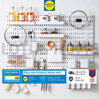[PHỤ KIỆN IKEA SKADIS] Bảng cài treo tường IKEA SKADIS Tối ưu không gian treo đồ của bạn