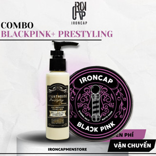  Combo Sáp vuốt tóc Ironcap Blackpink và Prestyling Tạo Phồng Tóc 