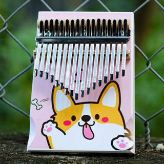 Đàn Kalimba Trơn 17 Phím Tặng Đầy Đủ Phụ Kiện Túi, Búa, Hướng Dẫn, Khăn Lau, Dán Phím