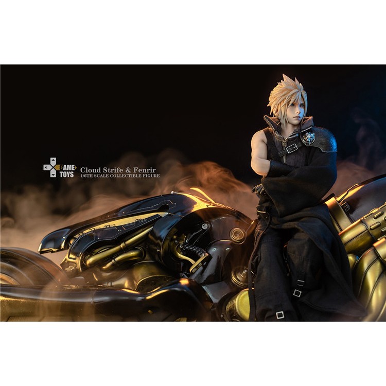 Mô hình 1:6 GAMETOYS GT-006 Cloud Strife & Fenrir Deluxe Edition / Final Fantasy VII: Advent Children