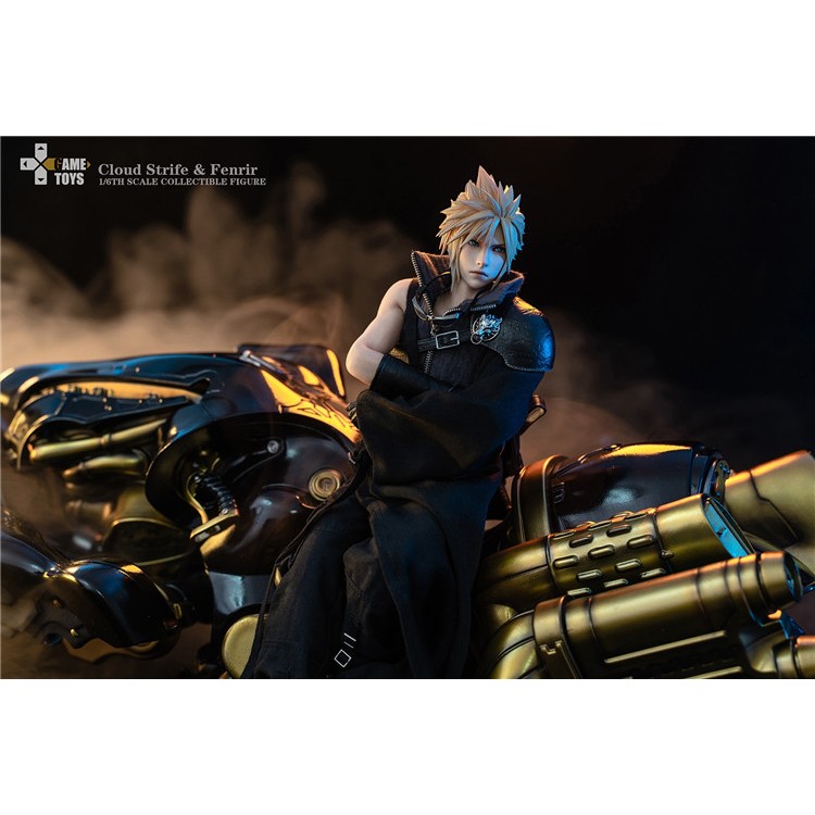 Mô hình 1:6 GAMETOYS GT-006 Cloud Strife & Fenrir Deluxe Edition / Final Fantasy VII: Advent Children