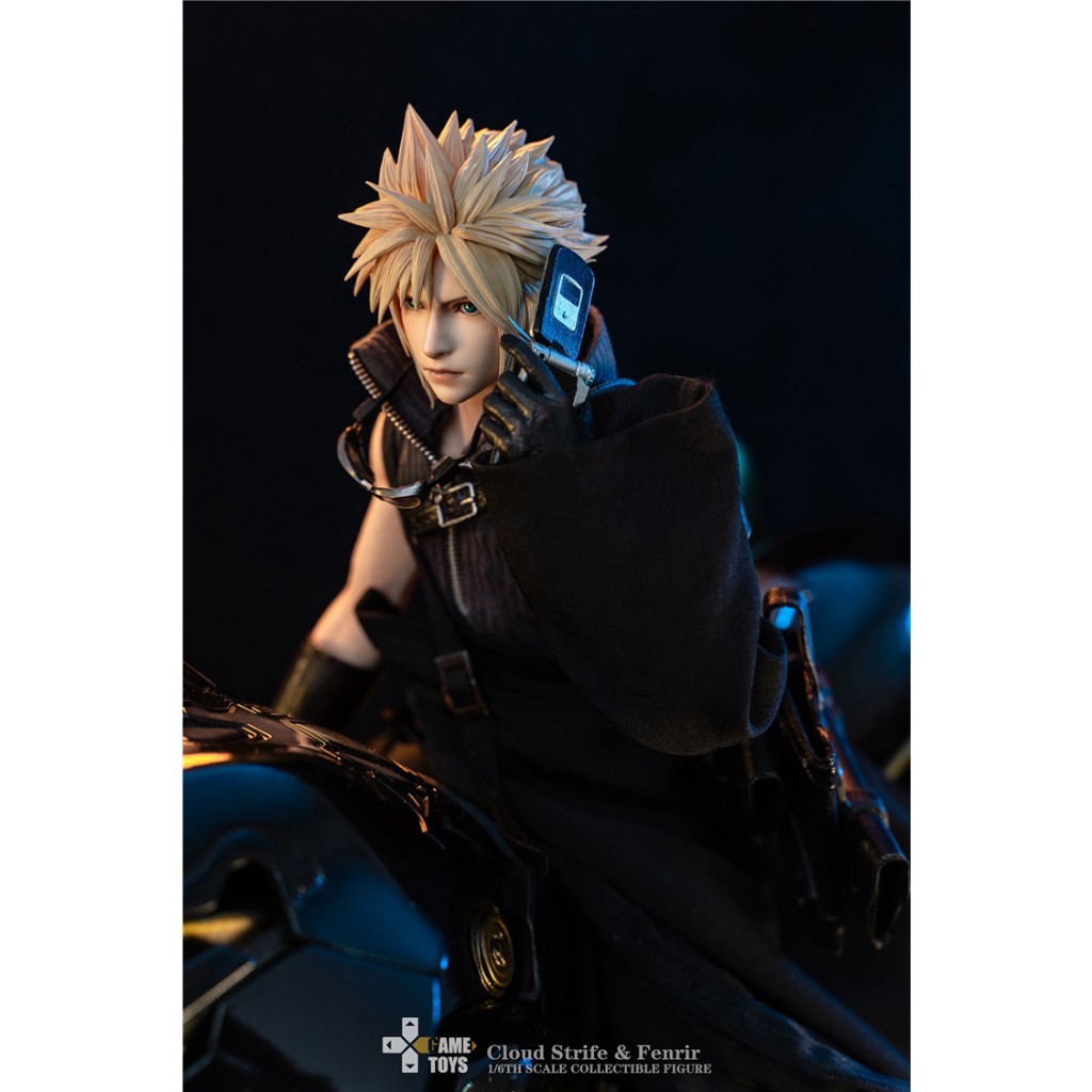 Mô hình 1:6 GAMETOYS GT-006 Cloud Strife & Fenrir Deluxe Edition / Final Fantasy VII: Advent Children