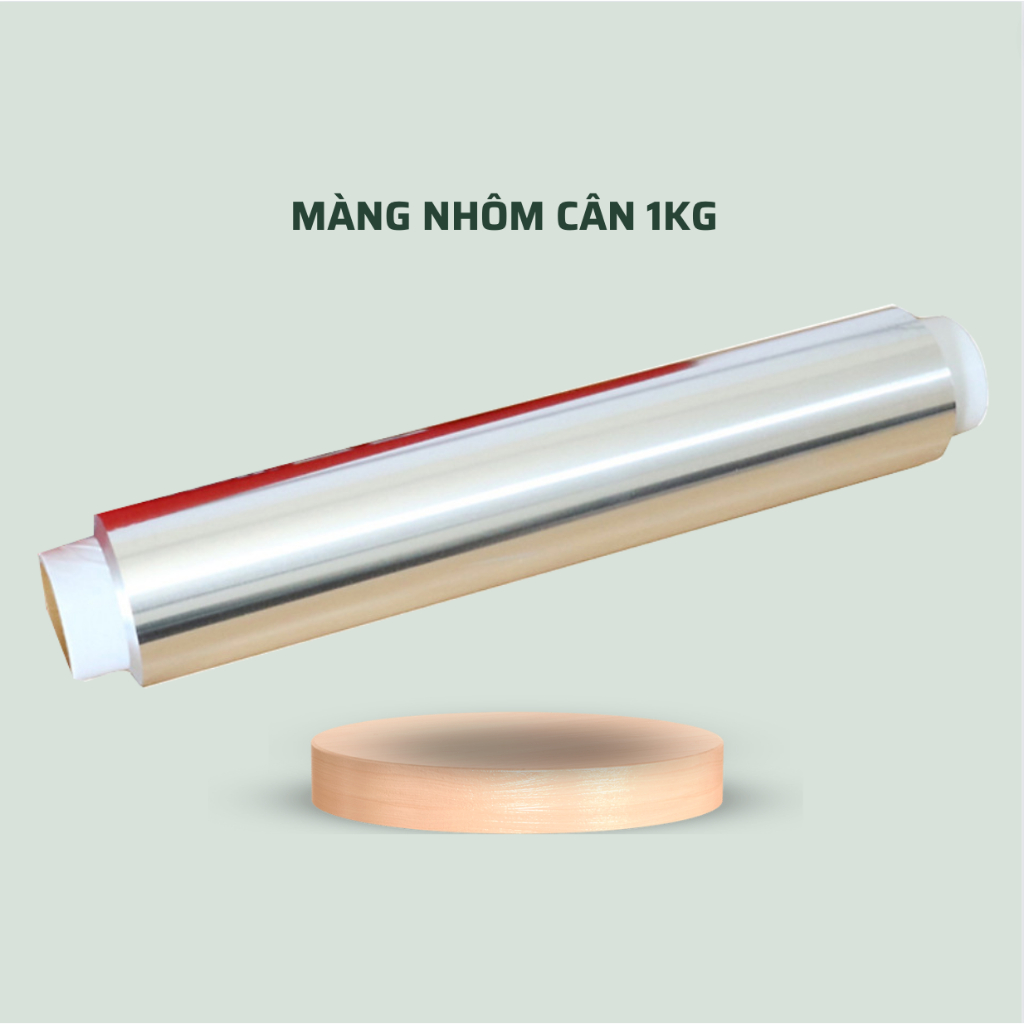 Giấy bạc nướng - Màng nhôm CUỘN LỚN Kích thước 30cm x 1kg dày chất lượng