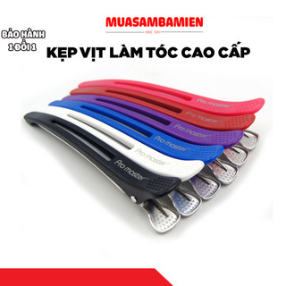 Kẹp vịt chia tóc, kẹp làm tóc Combo 6 Kẹp tóc Pro Master siêu đẹp