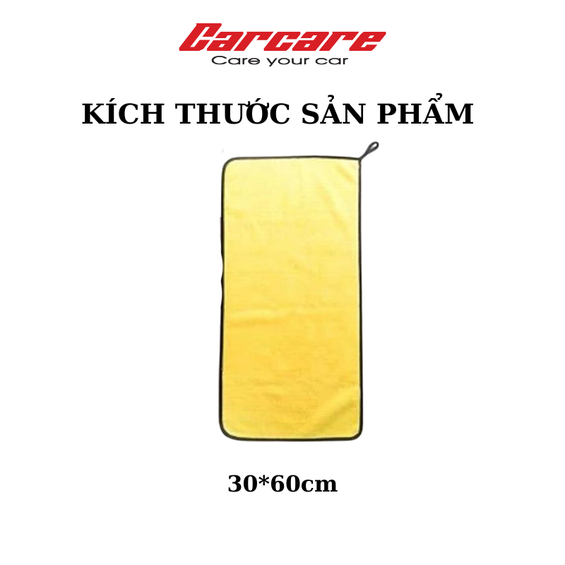 Khăn lau rửa xe chuyên dụng 2 lớp Microfiber siêu thấm siêu mịn vệ sinh ô tô, xe máy- bettercar