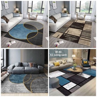   Săn Deal thảm trải sàn bali 5D thấm hút nước chống trơn trượt bắc âu hiện đại decor phòng trang trí nhà cửa 