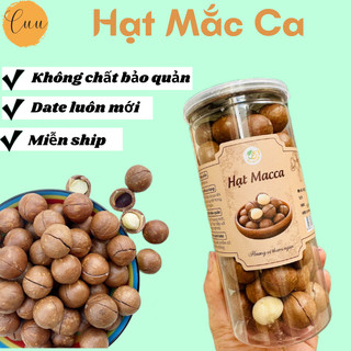 500gr hạt macca sạch daklak, mắc ca hạt nứt vỏ, có chứng nhận atvstp, size trung - hạt dinh dưỡng - tiệm nhà cừu