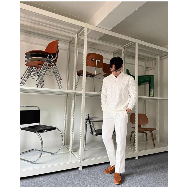 Áo Len Nam Kéo Khoá