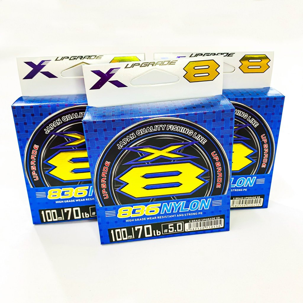 KhaLy Cước Câu Cá 836 NyLon X8,  Cước Xuống Nước Tàng Hình Câu Cá 100m DC-10