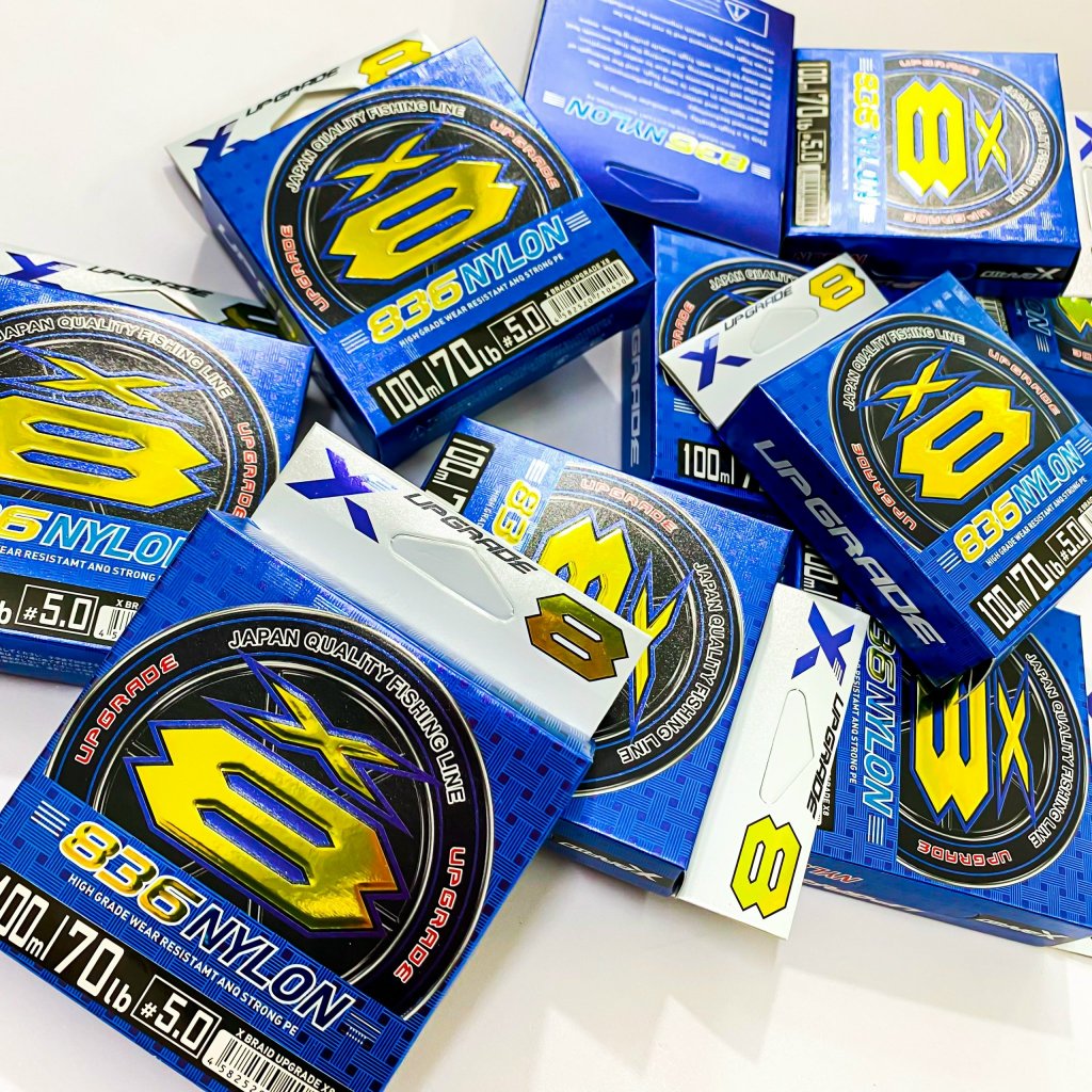 KhaLy Cước Câu Cá 836 NyLon X8,  Cước Xuống Nước Tàng Hình Câu Cá 100m DC-10