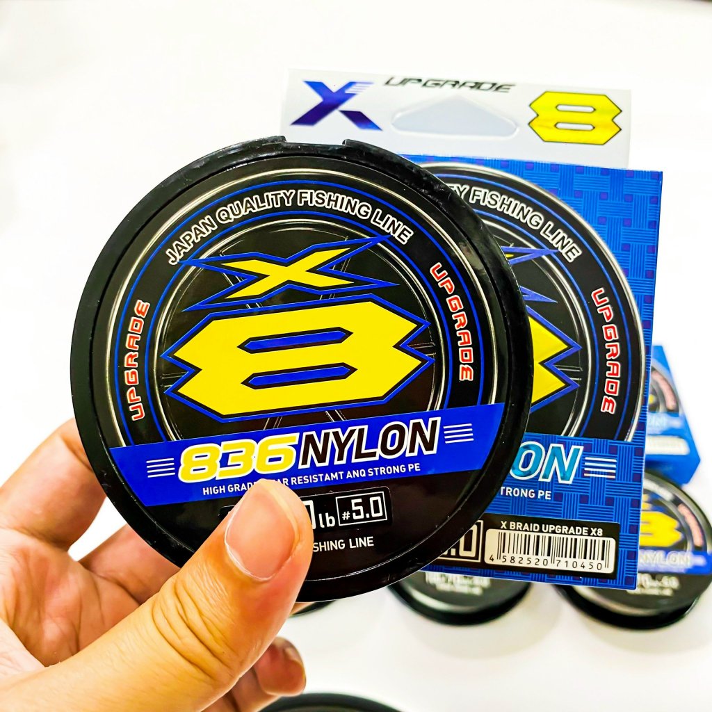 KhaLy Cước Câu Cá 836 NyLon X8,  Cước Xuống Nước Tàng Hình Câu Cá 100m DC-10