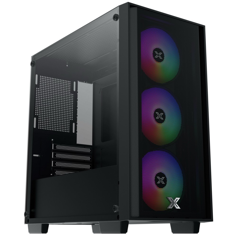 Vỏ Case Xigmatek SKY 3F/ NYX AIR II 3F FOM ATX/ M-ATX Sẵn 3 Fan Led Xigmatek - Chính Hãng - New - BH 12 Tháng