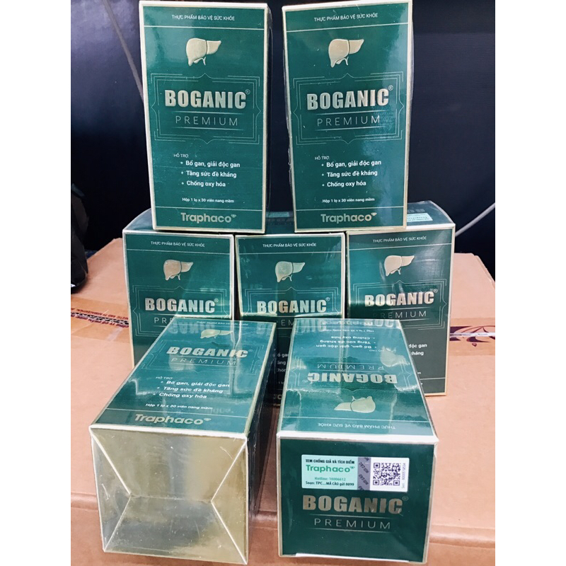 BOGANIC PREMIUM TRAPHACO(Mua 10 tặng 1) Bổ Gan, Giải Độc Gan, Tăng Sức Đề Kháng, Chống Oxy Hóa.