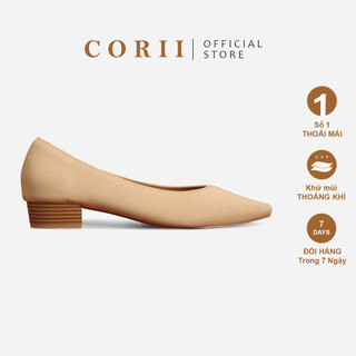 CORII - Giày Bít Cao Gót Mũi Nhọn The Nature 2.0 Thời Trang và Thoải Mái Nhất - CR041 Kem