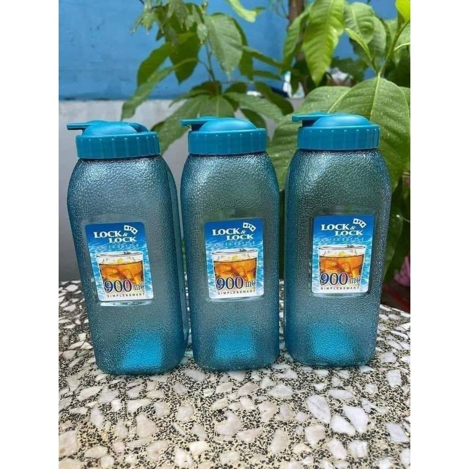 Combo 2 Bình nước nhựa lock & lock 900ml