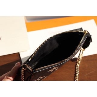 túi L     V pochette s*....*p full box