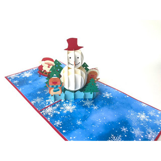 Thiệp 3d giáng sinh, noel