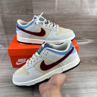 Giày Thể Thao Sneaker Nke SB dunk Low Otomo xám đỏ nỉ
